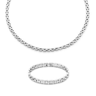 Parte di Me Sorprendimi 925 Sterling Silber Kette und Armband Geschenksets