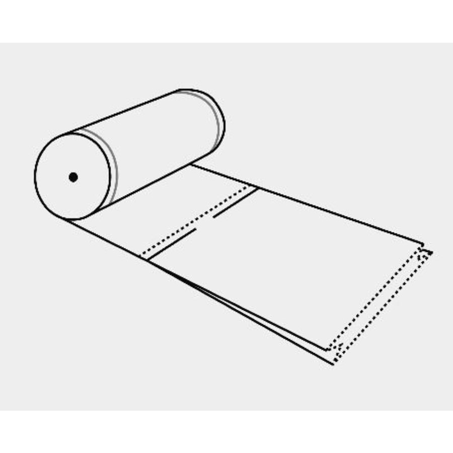 Geperforeerd, 60 cm + (2 x 5 cm) x 90 cm x 500 stuks-4