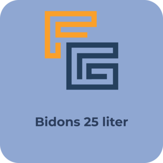 Bidons 25 liter