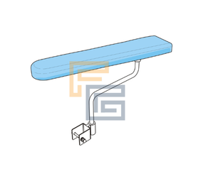CO.M.E.L Passieve strijkvorm voor mouwen - Comelflex strijktafel