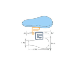 CO.M.E.L Elektrisch verwarmde strijkvorm in kussenmodel CO.M.E.L Elektrisch verwarmde strijkvorm in kussenmodel