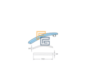 CO.M.E.L Elektrisch verwarmde strijkvorm voor mouwen – binnennaad CO.M.E.L Elektrisch verwarmde strijkvorm voor mouwen – binnennaad