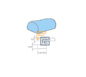 CO.M.E.L Elektrisch verwarmde strijkvorm in schoudermodel (dames) met hoes CO.M.E.L Elektrisch verwarmde strijkvorm in schoudermodel (dames) met hoes