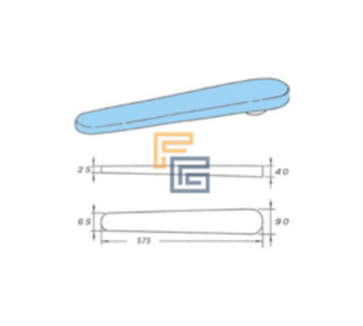 CO.M.E.L Elektrisch verwarmde strijkvorm voor mouwen – 575 mm – met hoes CO.M.E.L Elektrisch verwarmde strijkvorm voor mouwen – 575 mm – met hoes