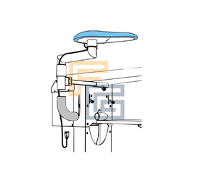 CO.M.E.L Onderstel zonder strijkvorm – geschikt voor Comel BR/A SXD