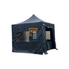 Zwarte partytent 3x3m Zwarte partytent 3x3m