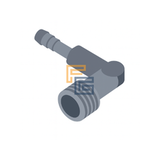 CO.M.E.L Koppeling 6 mm x 1/4" – voor aansluiting strijkbout en bochtstuk CO.M.E.L Koppeling 6 mm x 1/4" – voor aansluiting strijkbout en bochtstuk