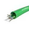 PREFLEX SAFE Preflex safe voorbedrade buis 20mm LS0H groen + data 2 X U/UTP CAT6 rol 100m