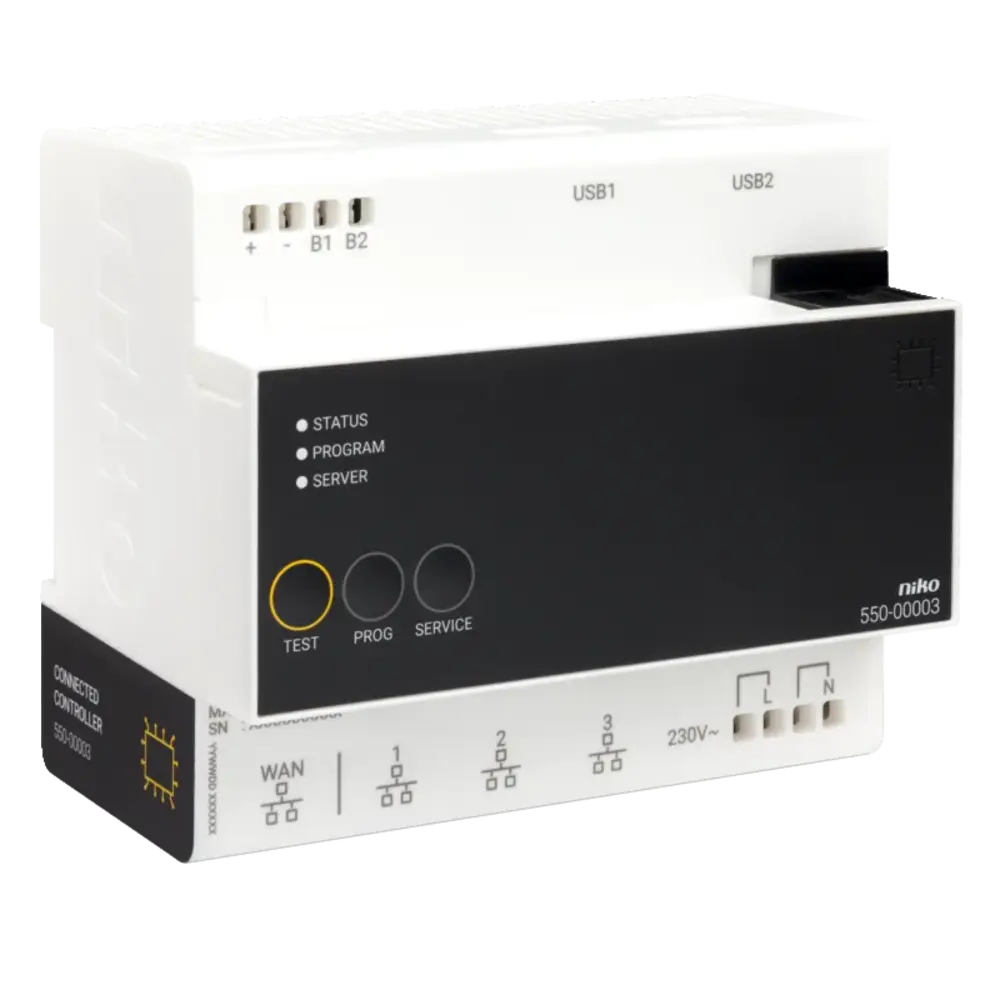 NIKO NHC connected controller (incl.voeding, IP-interface, IP-gateway) - 550-00003