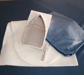 CO.M.E.L Opfrisset voor ovale strijktafels – model BR