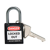 Brady Kompaktes Sicherheitsschloss mit Nylon-Gehäuse & Aluminiumbügel