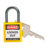 Brady Kompaktes Sicherheitsschloss mit Nylon-Gehäuse & Aluminiumbügel