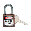 Brady Kompaktes Sicherheitsschloss mit Nylon-Gehäuse & Aluminiumbügel