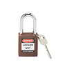 Brady Sicherheitsschloss mit Nylon-Gehäuse & Stahlbügel