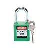 Brady Sicherheitsschloss mit Nylon-Gehäuse & Stahlbügel