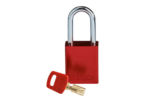 SafeKey Aluminium-Schloss mit Stahlbügel 