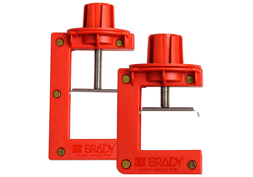 Drosselklappen-Absperrung in geschlossener Position 