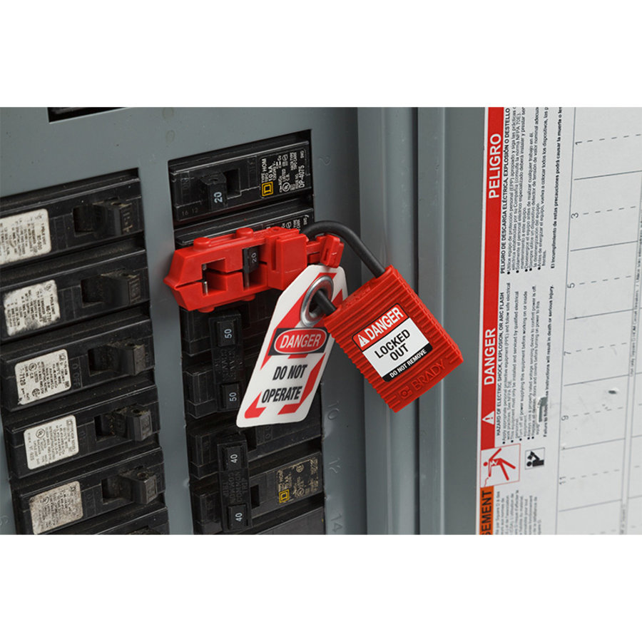 TAGLOCK Snap-On Schutzschalter-Verriegelung LoTo | Brady-2