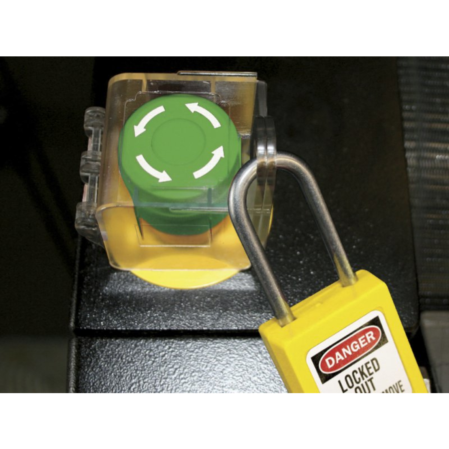Drucktasten-Abdeckung transparent LoTo | Master Lock-4