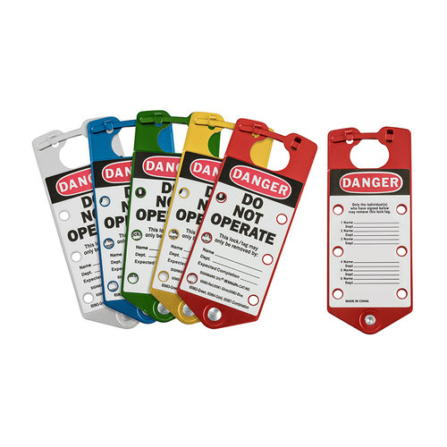 Blockierbügel - DO NOT OPERATE - EN 