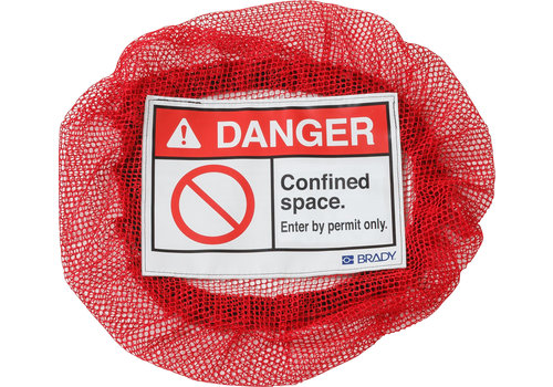 Mannloch - Abdeckung Netzgewebe + Elastikband 