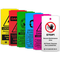 Rebo SMS TAG-ID2 Tag-Drucker für Lockout Tagout | Rebo