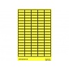 Leymann Gewebeetiketten LWO gelb, Brady B-500 | Leymann