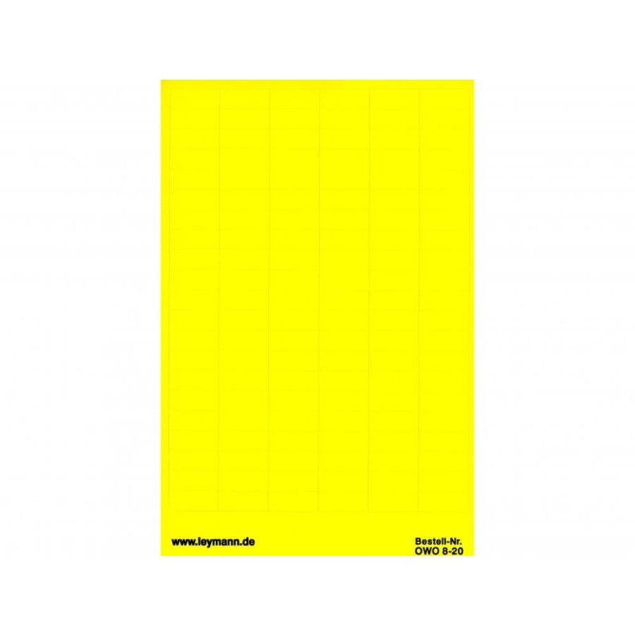 Gewebeetiketten OWO gelb ohne Rand-3