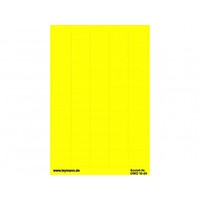 thumb-Gewebeetiketten OWO gelb, Handbeschriftung | Leymann-5