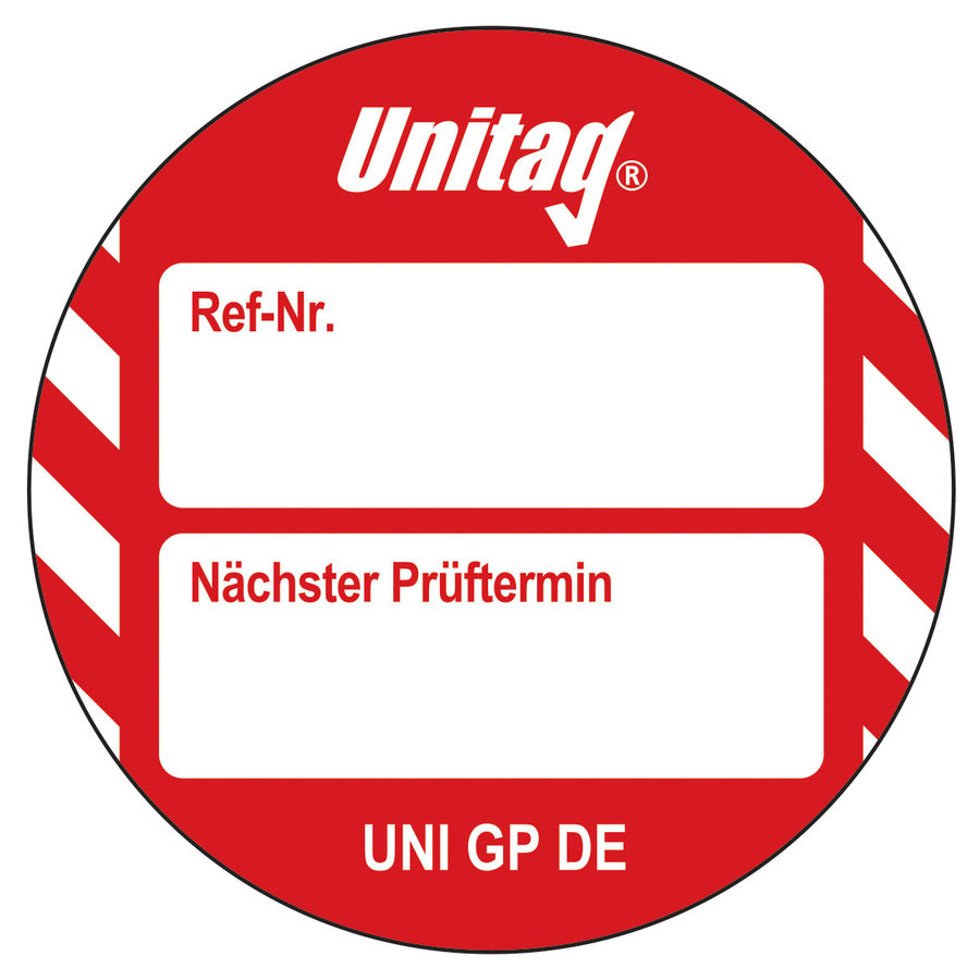 Schild Nächster Prüftermin - Unitag®-1