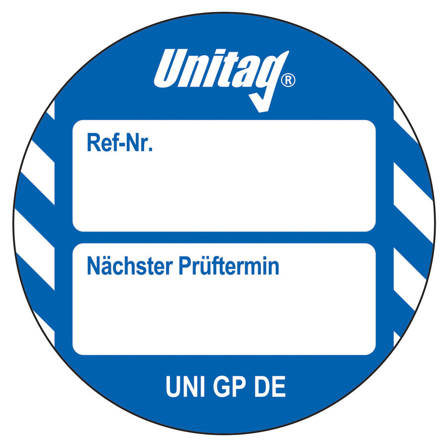 Schild Nächster Prüftermin - Unitag®-3