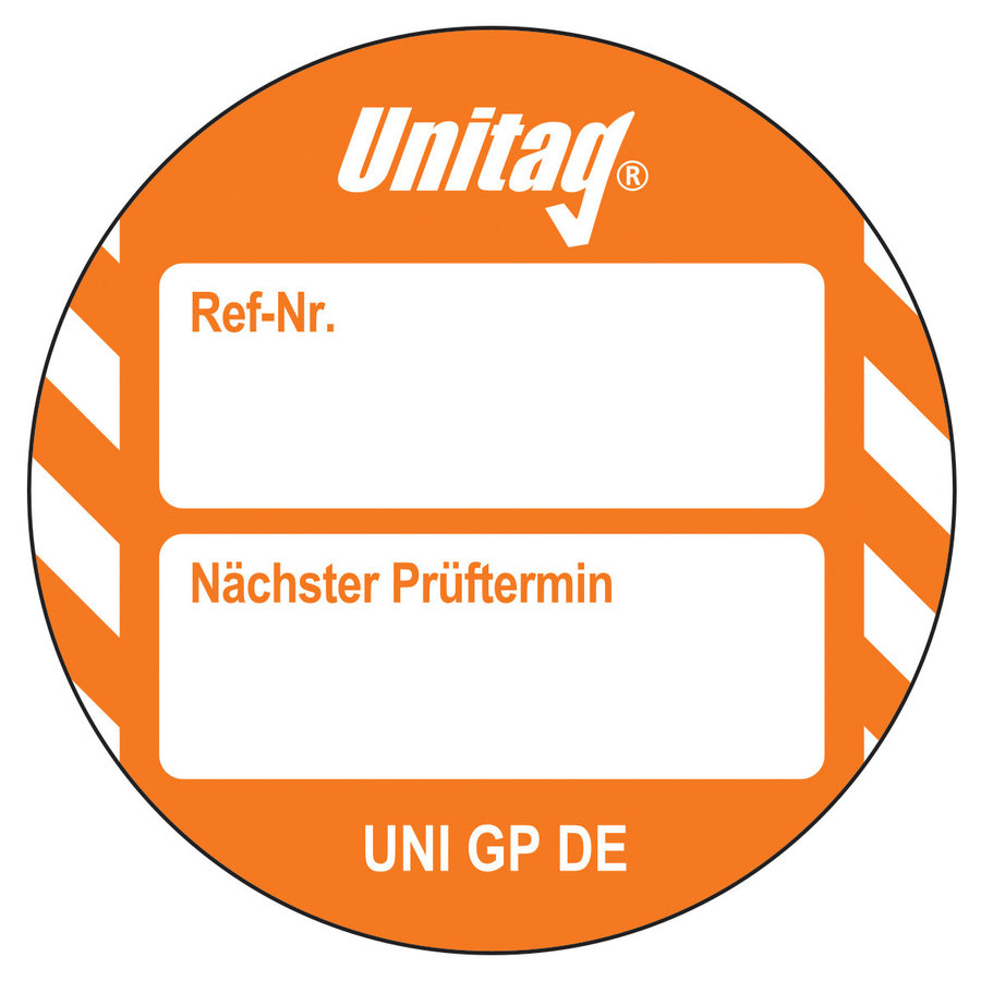 Schild Nächster Prüftermin - Unitag®-5