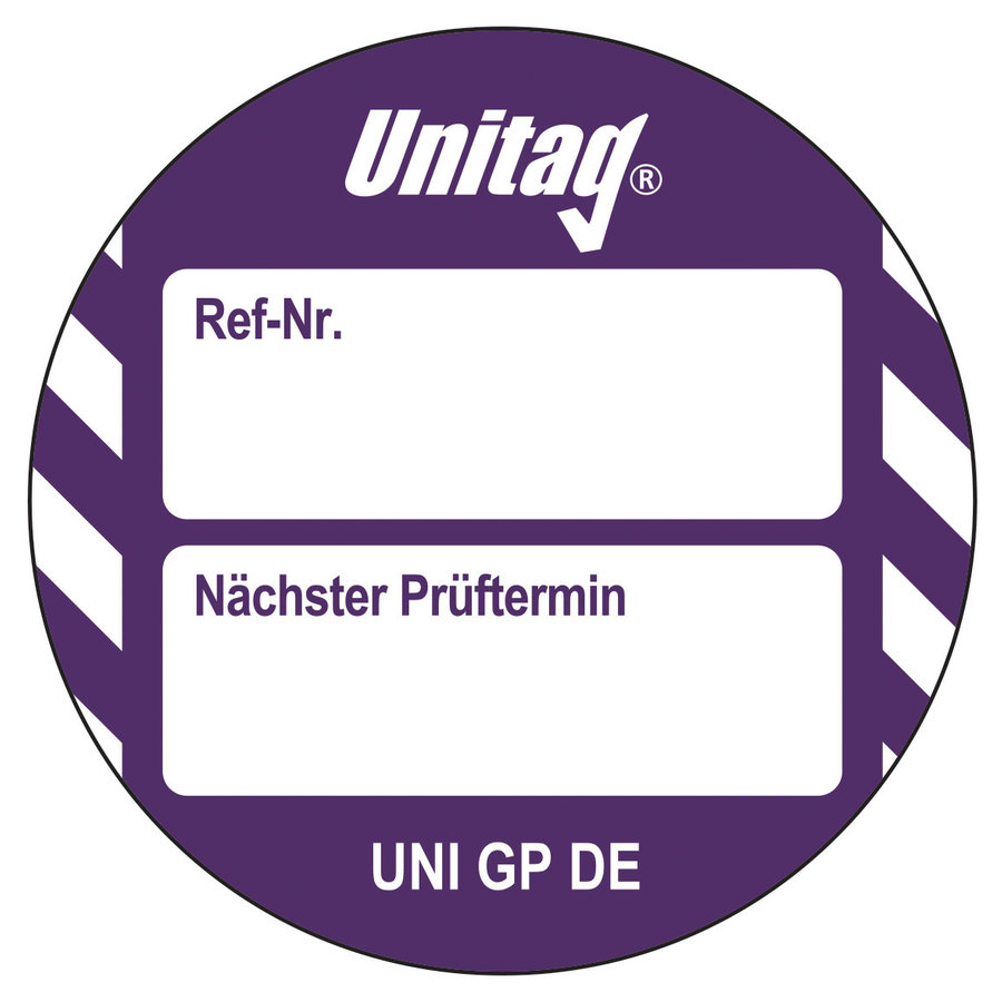 Schild Nächster Prüftermin - Unitag®-6