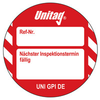 thumb-Schild Nächster Inspektionstermin fällig - Unitag®-1
