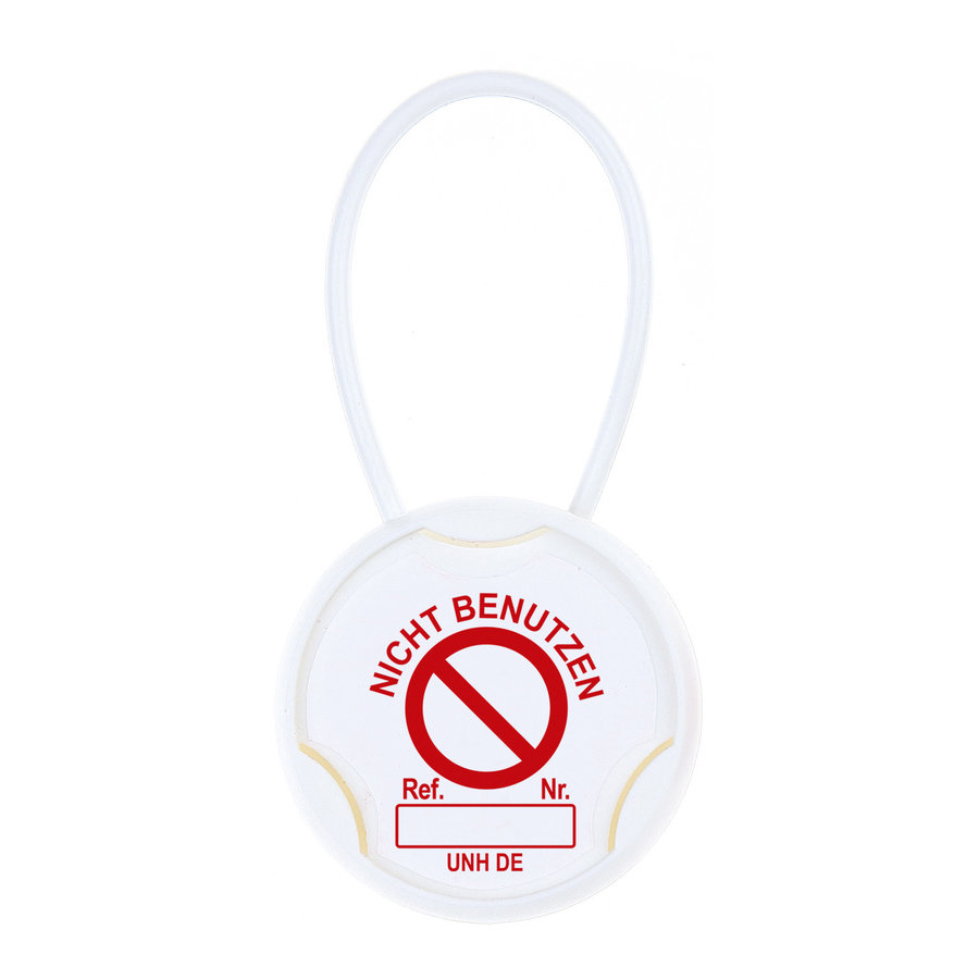 Halter mit Schlinge aus Nylon- Unitag®-1