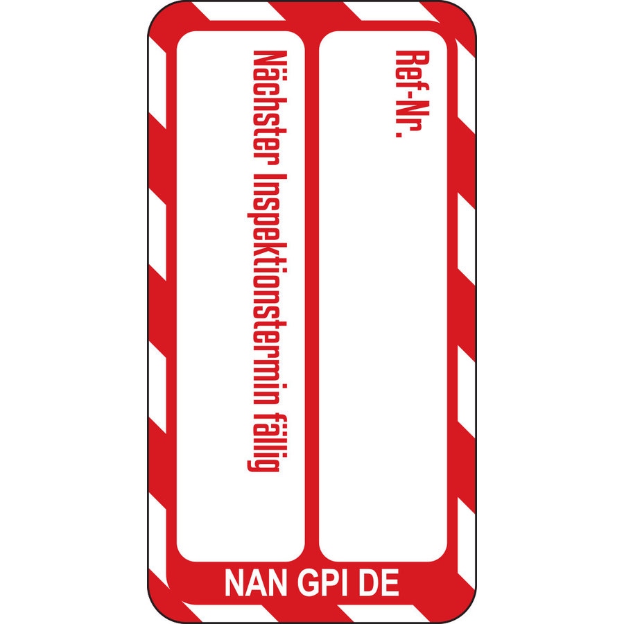 Einsteckschilder - NanoTag™  - nächster Inspektionstermin-5