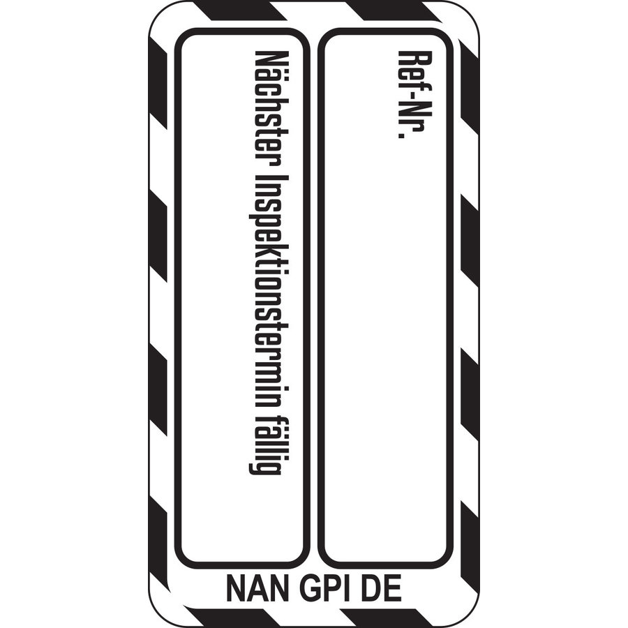 Einsteckschilder - NanoTag™  - nächster Inspektionstermin-6