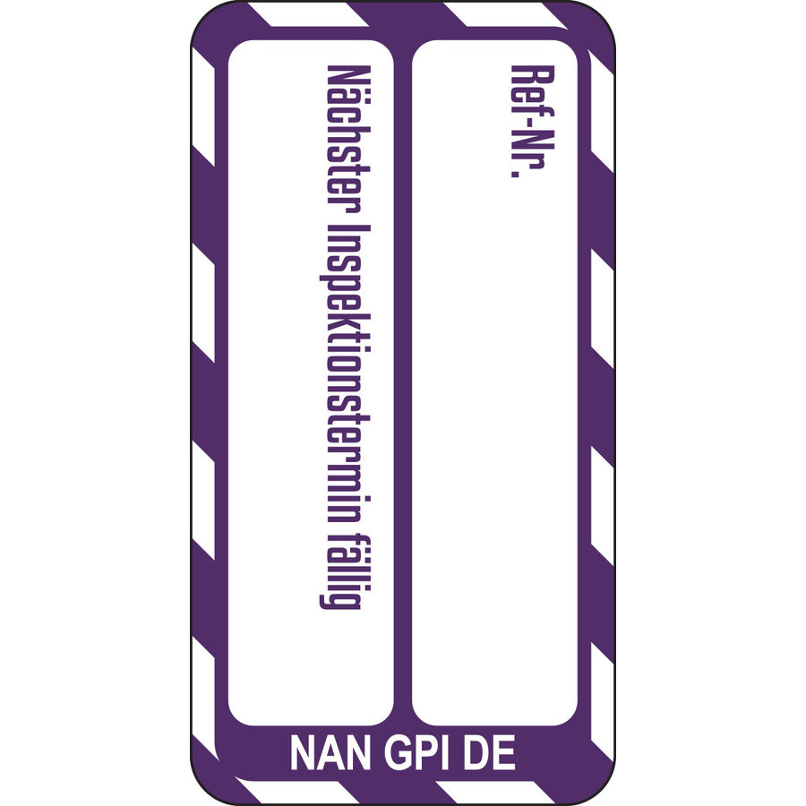 Einsteckschilder - NanoTag™  - nächster Inspektionstermin-7
