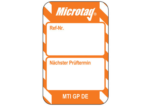 Einsteckschilder - Microtag™  - nächster Prüftermin 