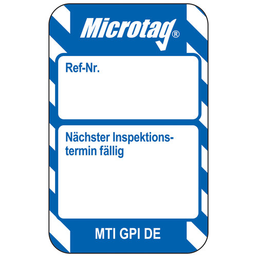 Einsteckschilder - Microtag™  - nächster Inspektionstermin 
