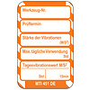 Brady Einsteckschilder - Tagesvibrationswert - Microtag™