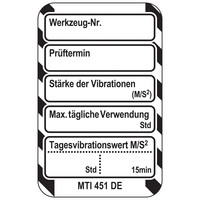 thumb-Einsteckschilder - Tagesvibrationswert - Microtag™-6