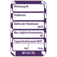 thumb-Einsteckschilder - Tagesvibrationswert - Microtag™-7