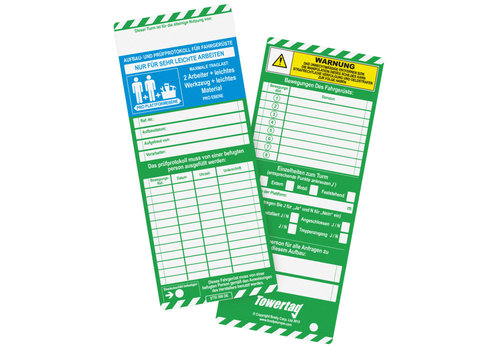 Einsteckschilder - Towertag® 