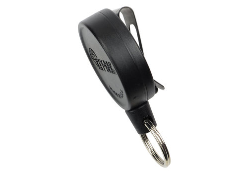 Einziehbarer Schlüsselhalter mit Gürtelclip (Brady) 