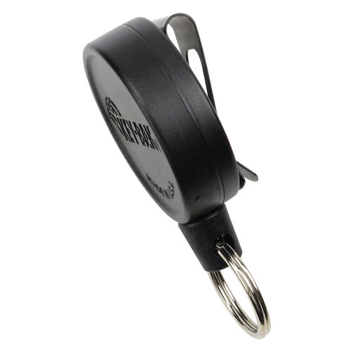 Einziehbarer Schlüsselhalter mit Gürtelclip (Brady) 