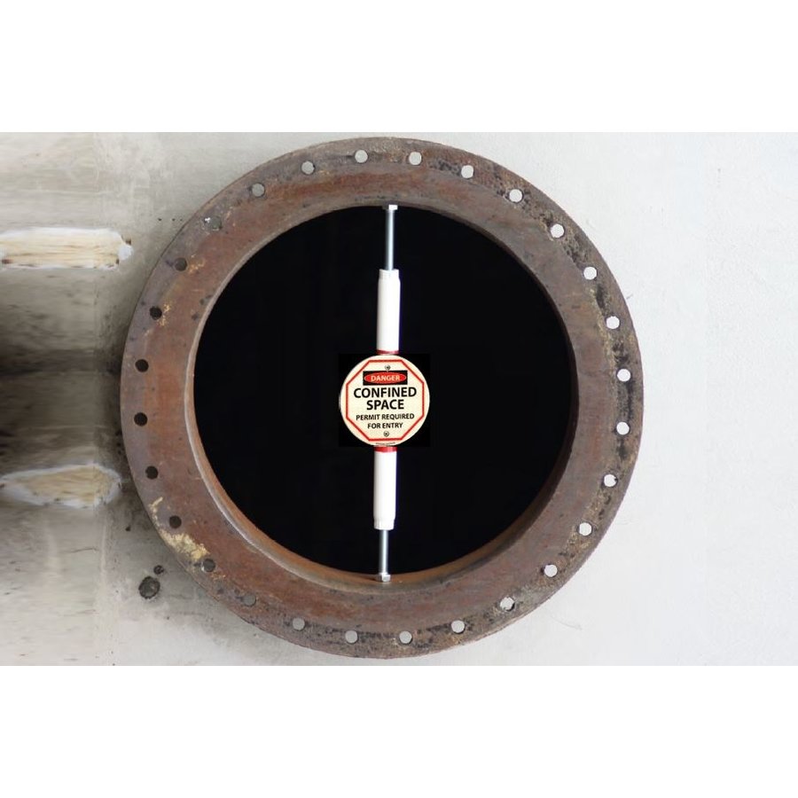 Mannloch-Absperrung für Confined Spaces (verstellbar)-1