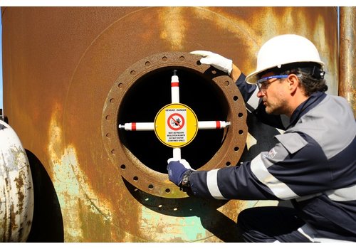 Mannloch Eingangsschranke 