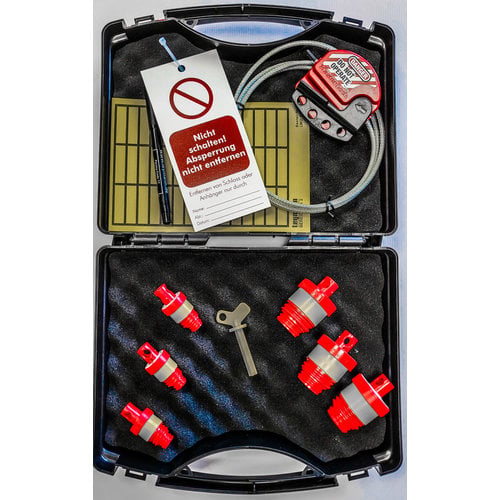 Koffer-Set Schraubsicherungen E14-E33 LoTo | Leymann 