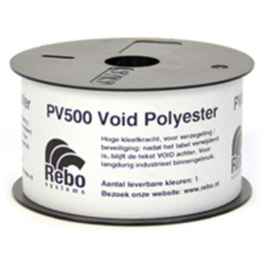 Materialband PV500 VOID Sicherheitsfolie - Polyesterband-4